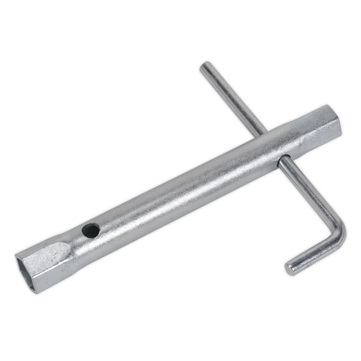 Sealey Double End Long Reach Spark Plug Box Spanner 14/16mm + L-Bar MS160