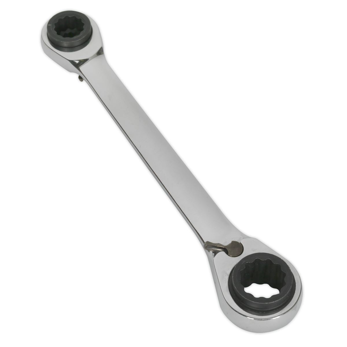 Sealey Ratchet Ring Spanner 4-in-1 Reversible Metric S0983