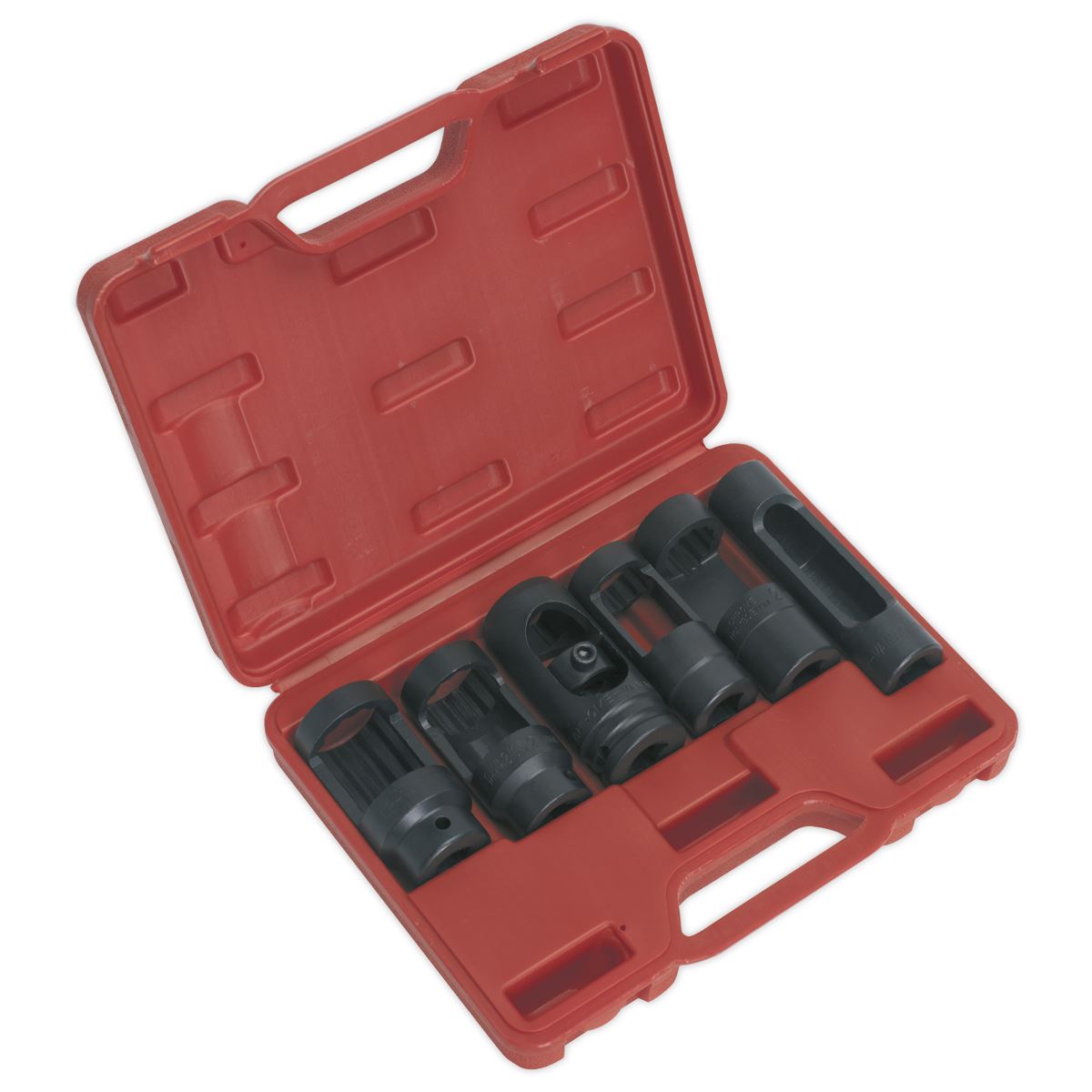 Sealey Diesel Injector Window Socket Set 6pc 1/2"Sq Drive SX0401