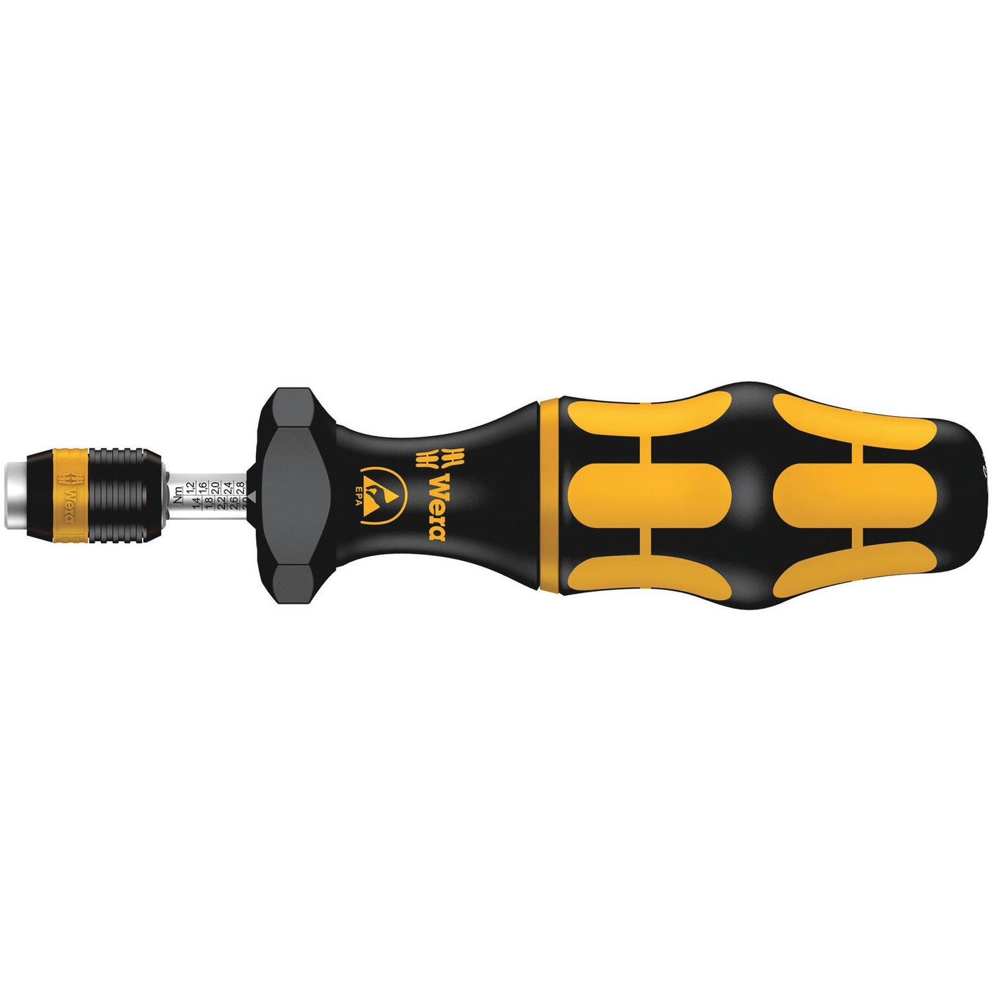Wera 7441 Torque Screwdriver Adj ESD 1/4 Hex 1.2-3.0Nm X 0.10Nm 074731