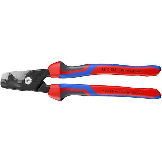 KNIPEX 95 12 225 StepCut XL Cable shears with Step Cut, 200mm