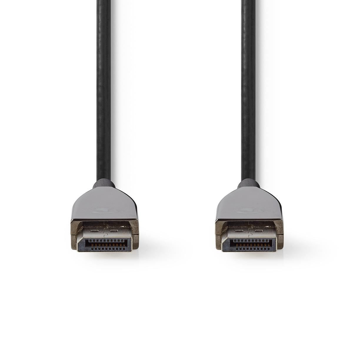 Nedis DisplayPort 1.4 Cable AOC DisplayPort Male to Male 20m Black