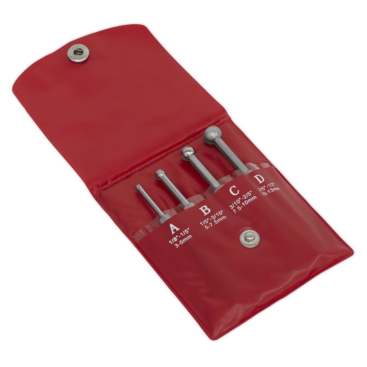 Sealey Small Hole Gauge Set 4pc AK10116