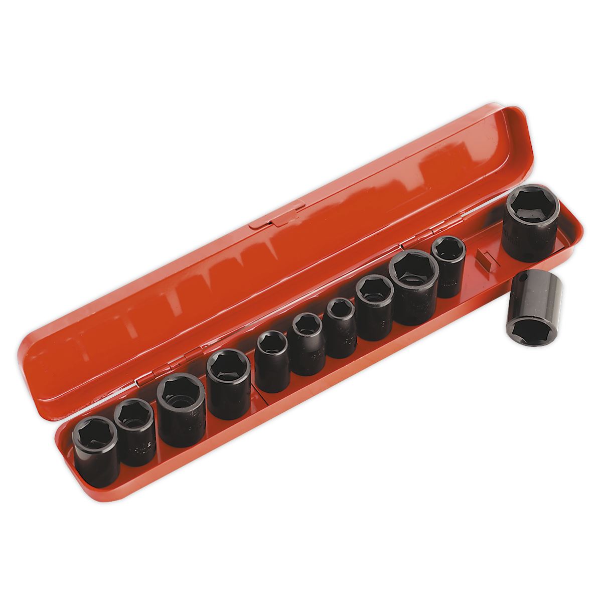 Sealey Impact Socket Set 12pc 3/8"Sq Drive Metric/Imperial AK682
