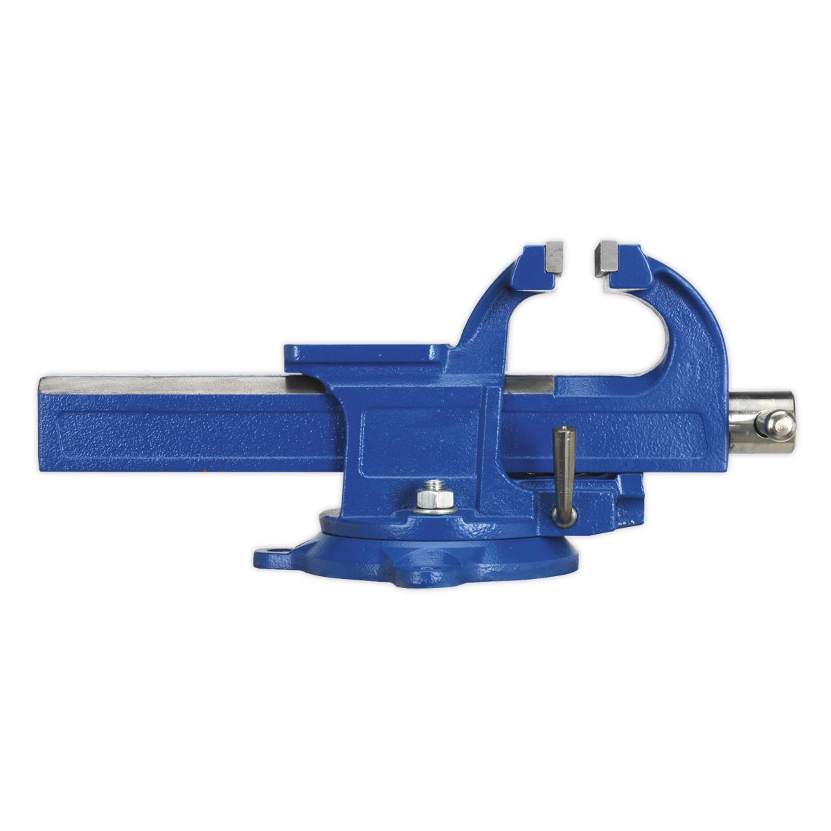 Sealey Vice 125mm Quick Action Swivel Base SG Iron QAVE125