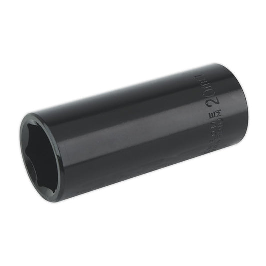 Sealey Impact Socket 20mm Deep 1/2"Sq Drive IS1220D