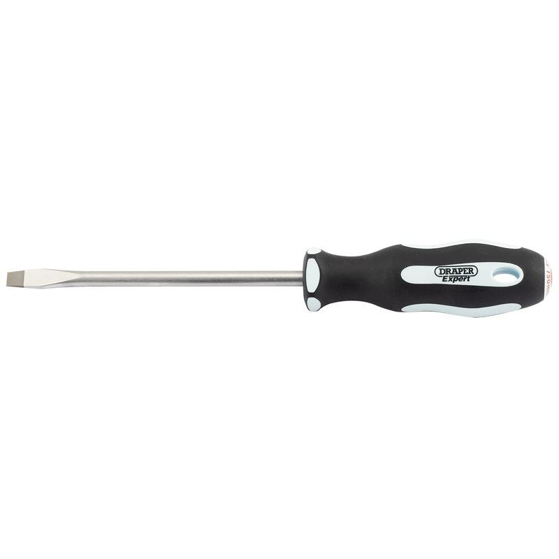 Expert Plain Slot Soft Grip Screwdriver, 8.0 X 150, By Draper - 34979