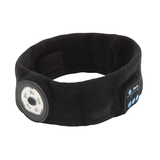Draper Headband Torch & Headphones HBT-HP