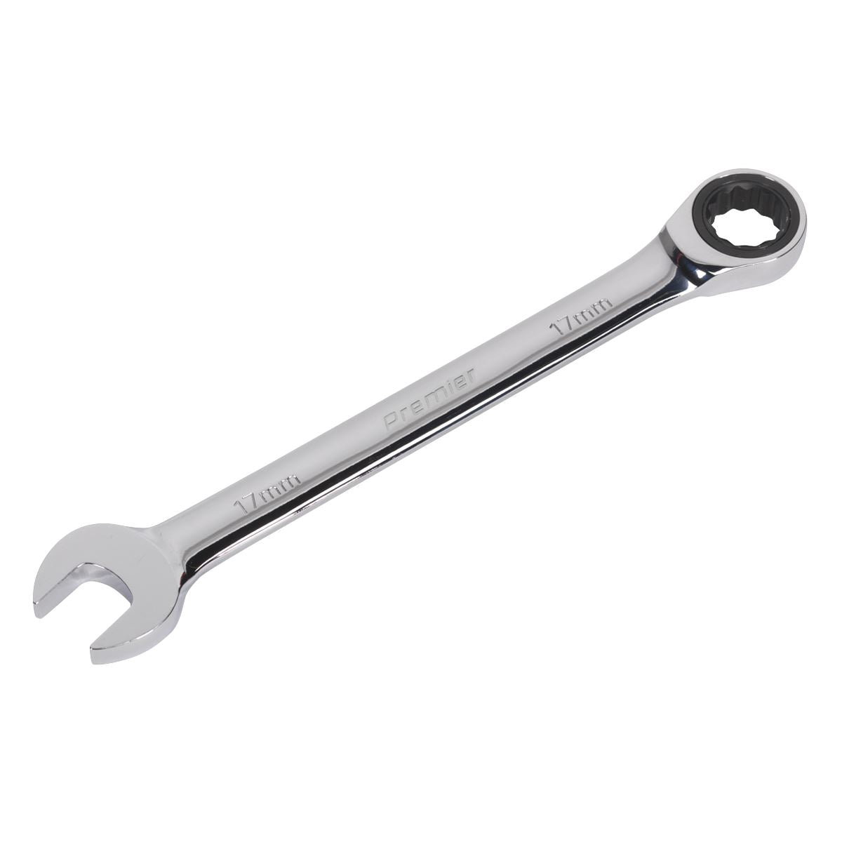Sealey Ratchet Combination Spanner 17mm RCW17
