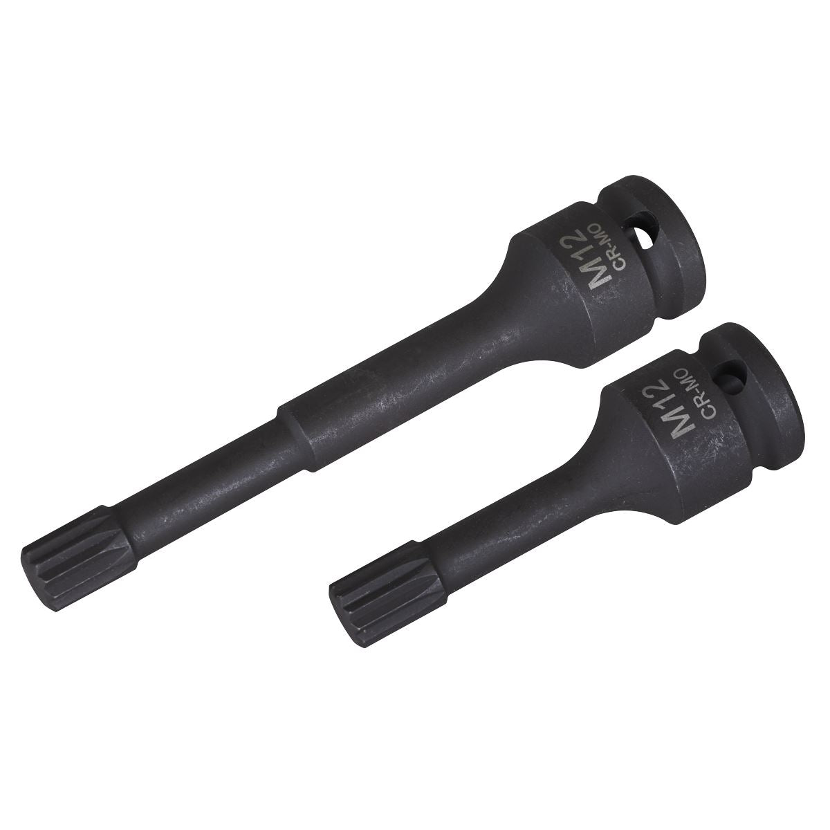 Sealey M12 Wheel Bearing Hub Spline Socket Bits for VAG 2pc VS0100