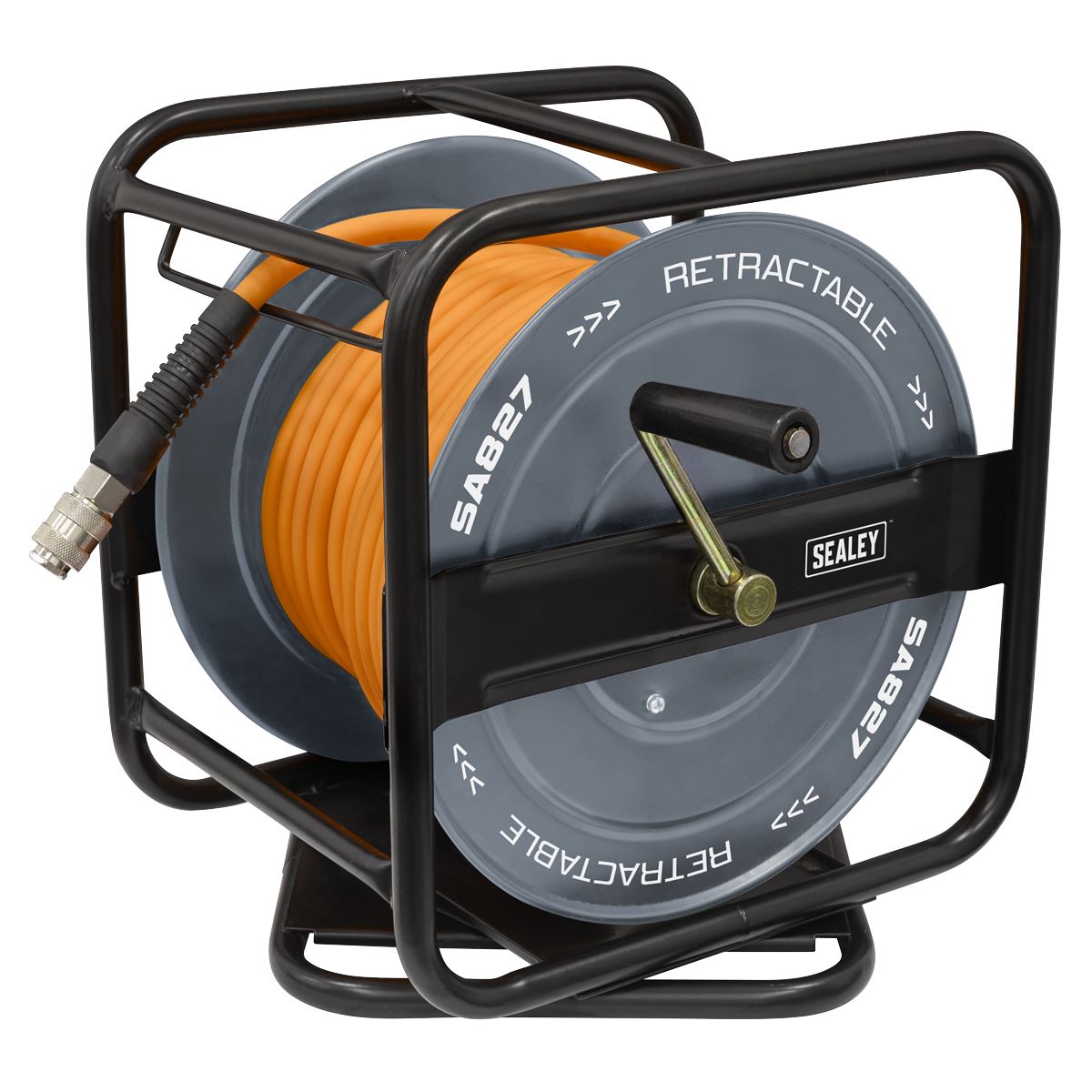 Sealey 30m Swivel Air Hose Reel 6mm ID SA827