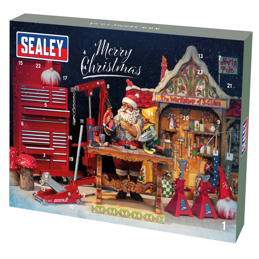 Sealey Ratchet, Screwdriver, Hex Key & Bit Set 35pc Advent Calendar AVC003