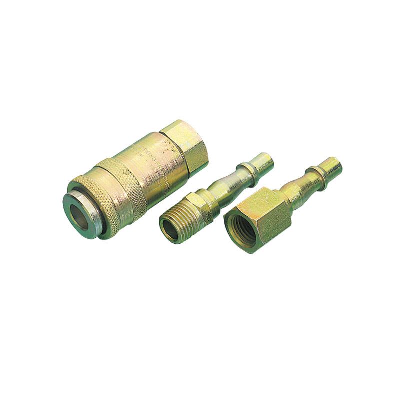 Draper 3 Piece Air Line Coupling Set 1/4 BSP ACK2 (3.8) 37844