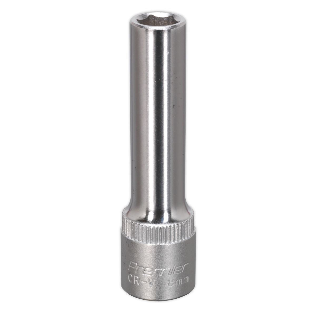 Sealey WallDrive Socket 8mm Deep 3/8"Sq Drive S3808D