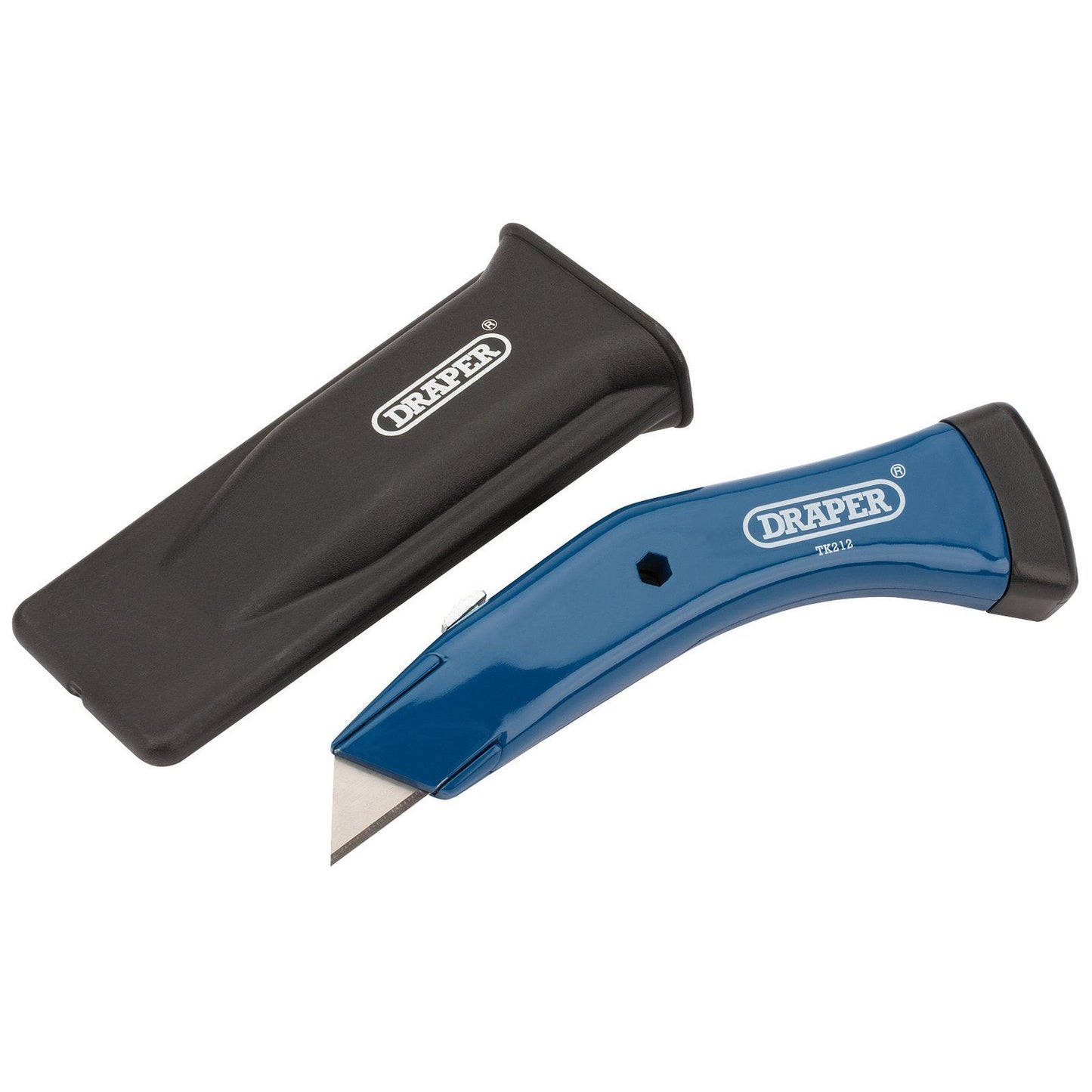 Draper Heavy Duty Retractable Trimming Knife with Quick Change Blade Facility - 55059
