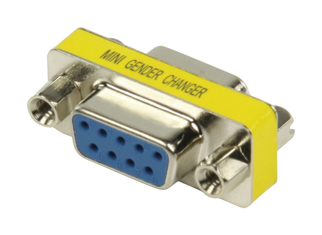 (Disc) VOID Glaxio® Mini-adapter 9pin Female to 9 pin female D-Sub Mini Gender Changer GCM-9F9F LL IG1.LL.100 stocked