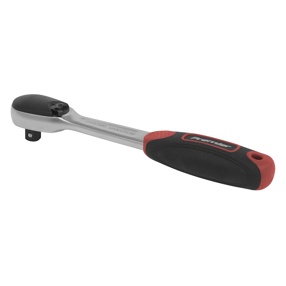 Sealey Ratchet Wrench 1/4"Sq Drive Dust-Free Push Rev - Platinum AK8976