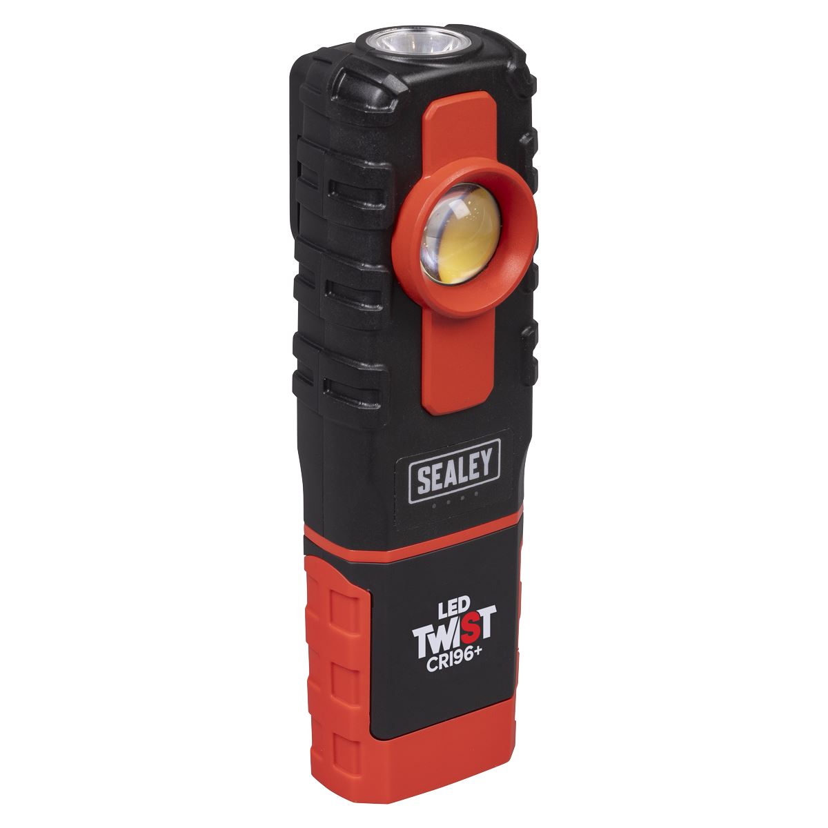 Sealey LED Twist Rechargeable Inspection Light 6W COB LED & 1W SMD Colour Match