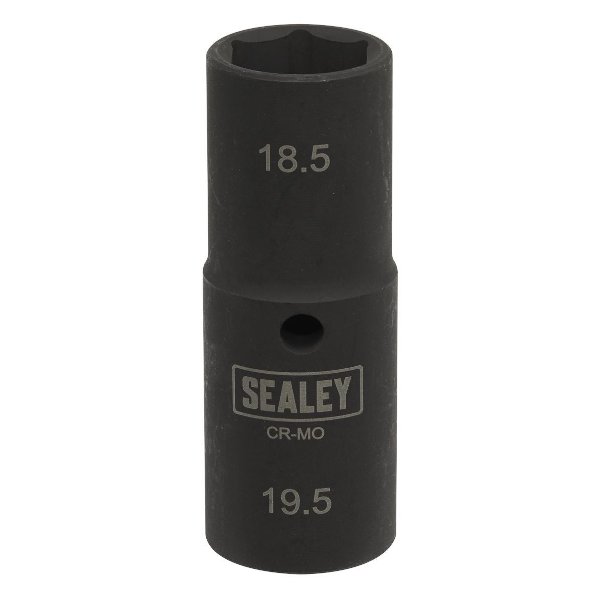 Sealey Deep Impact Socket 1/2"Sq Drive Double Ended 18.5/19.5mm SX1819