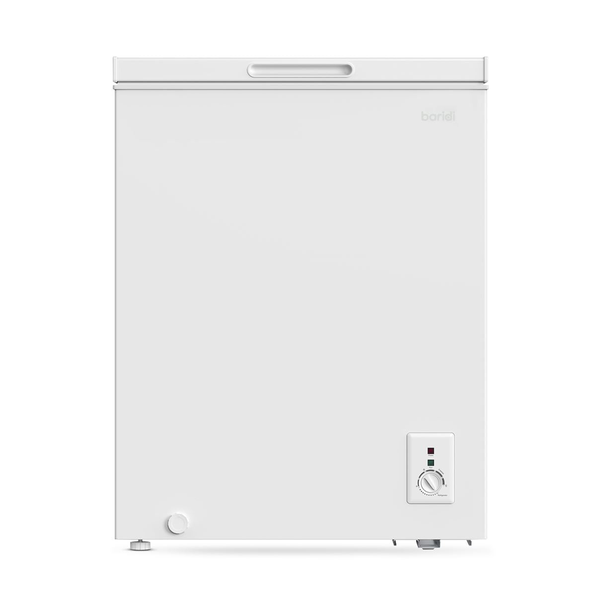 Sealey Baridi Freestanding Chest Freezer, 142L Capacity, Garages and Outbuilding Safe, -12 to -24�C Adjustable Thermostat with Refrigeration Mode, White DH120
