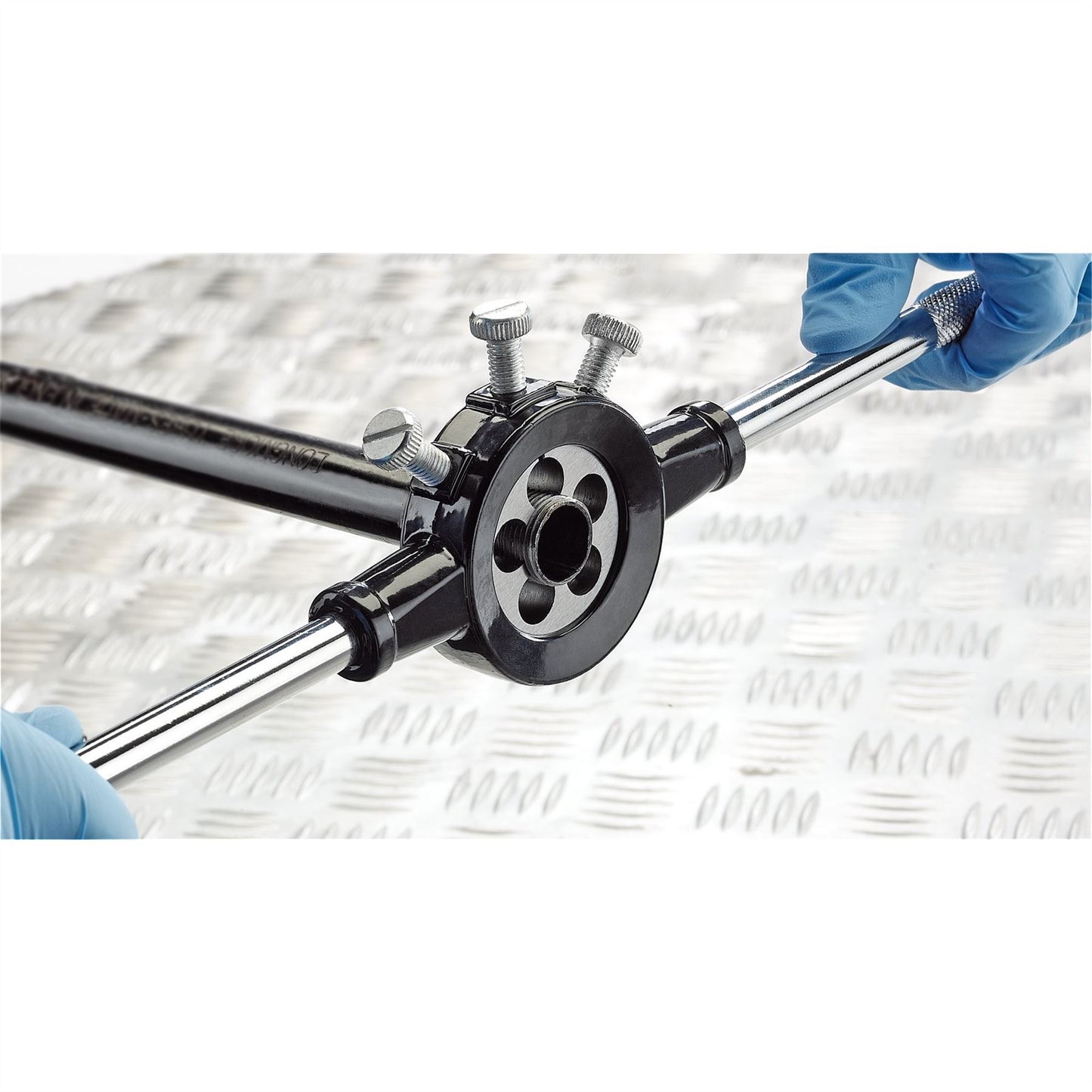 Draper 45 Piece LARGE Metric Tap Wrench & Split Die Set M6 - M24 + Case, 18523