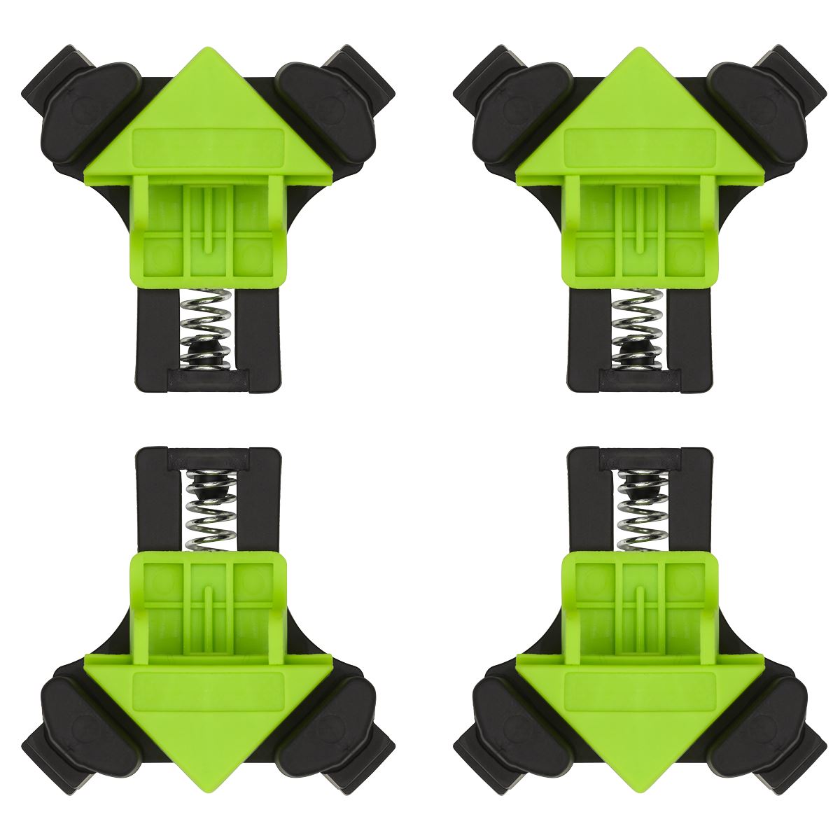 Sealey Mitre Wood Corner Clamp Set 4pc QBC04