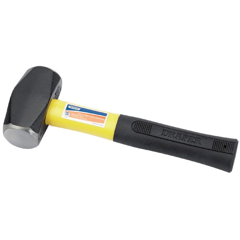 Draper 63350 FG3A Expert 1kg (2.2lb) Fibreglass Shaft Club Hammer