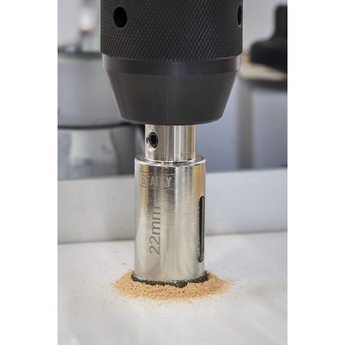 Sealey Electroplated Diamond Hole Saw 22mm DHS22