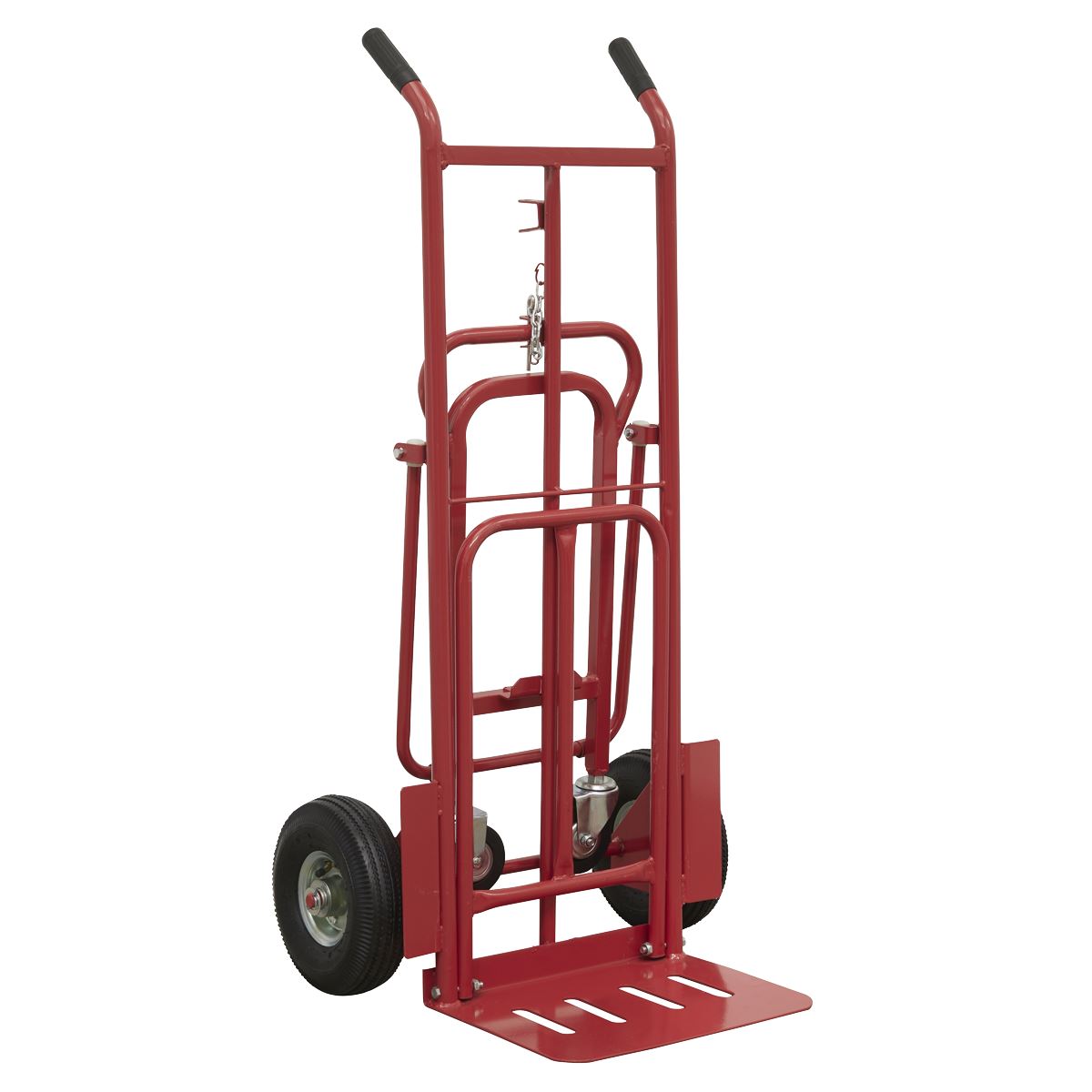 Sealey Sack Truck 3-in-1 with Pneumatic Tyres 250kg Capacity CST989