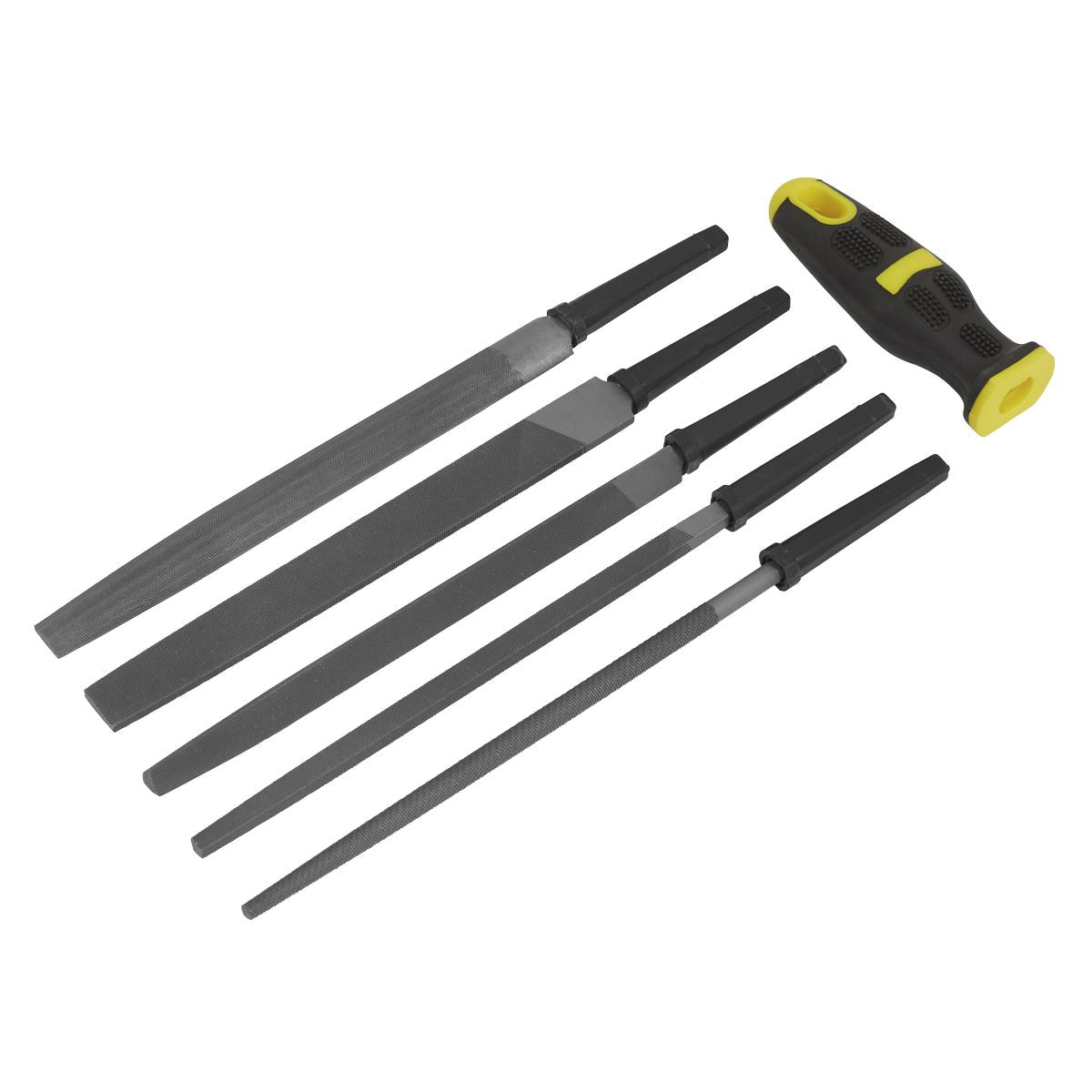 Sealey Interchangeable File Set 5pc 200mm S0573