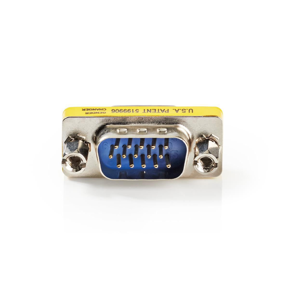 Nedis Gender Changer VGA Male to VGA Male 25 pieces Metal CCVC59811ME