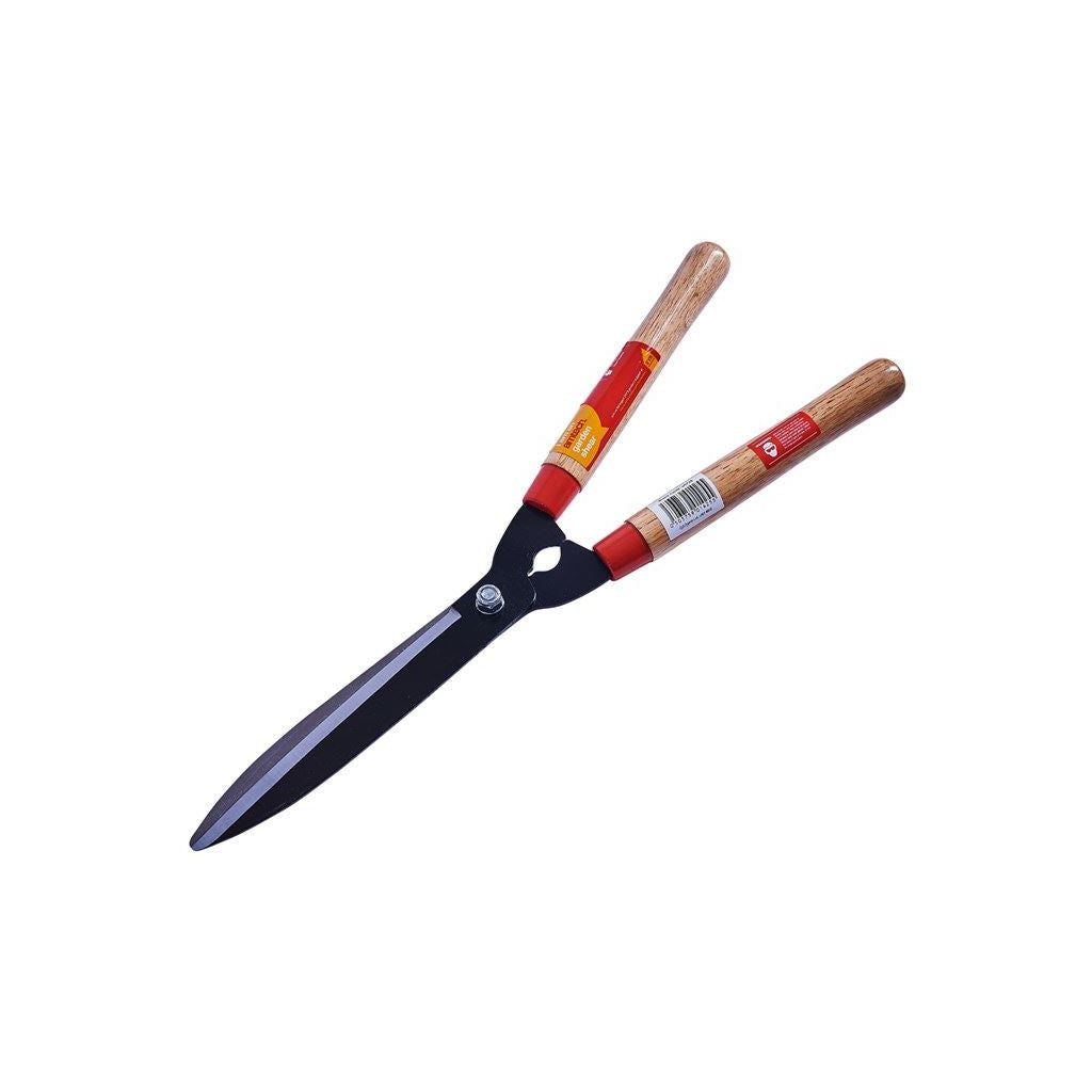 Amtech Garden Shears Wood Handle Pro Wooden Grass Hedge Shrubs Gardening - U0725