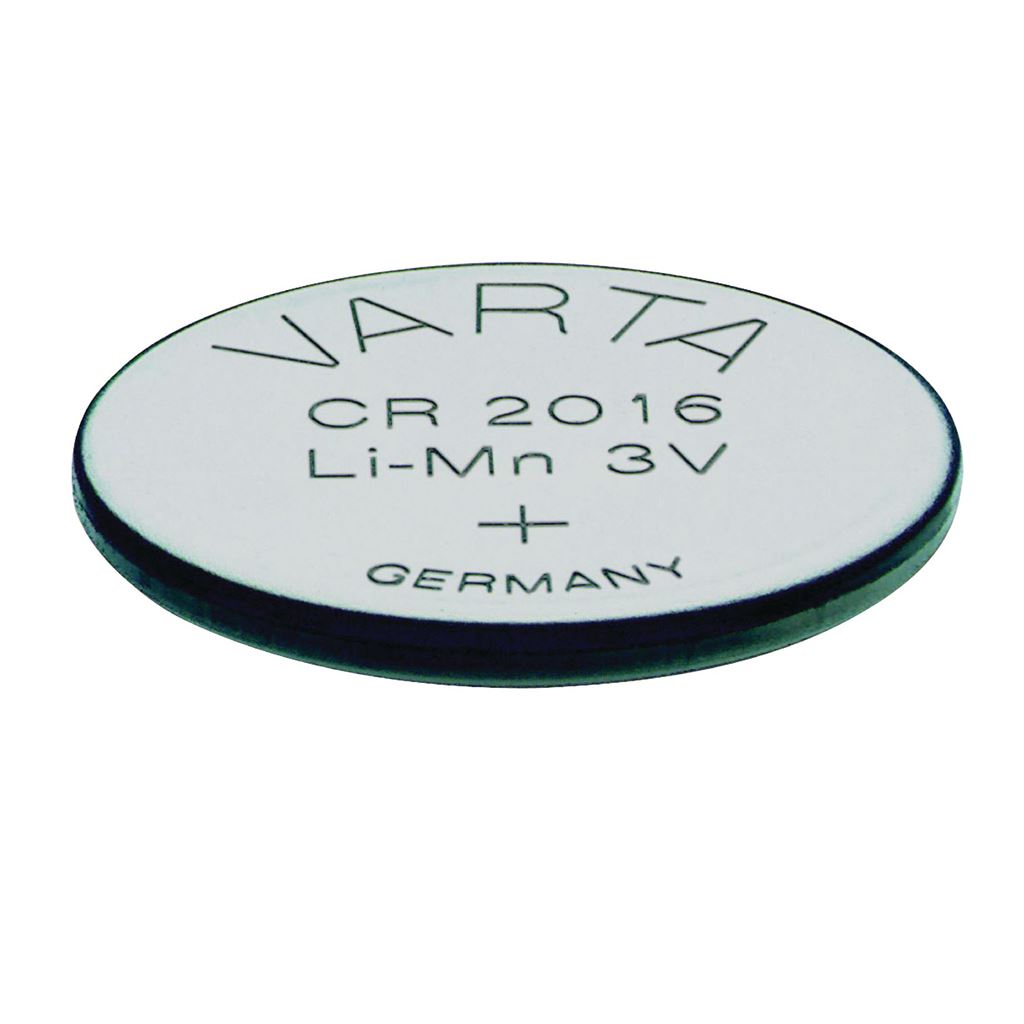 Varta 1x CR2016 Lithium Battery 3V 80mAh VARTA-CR2016