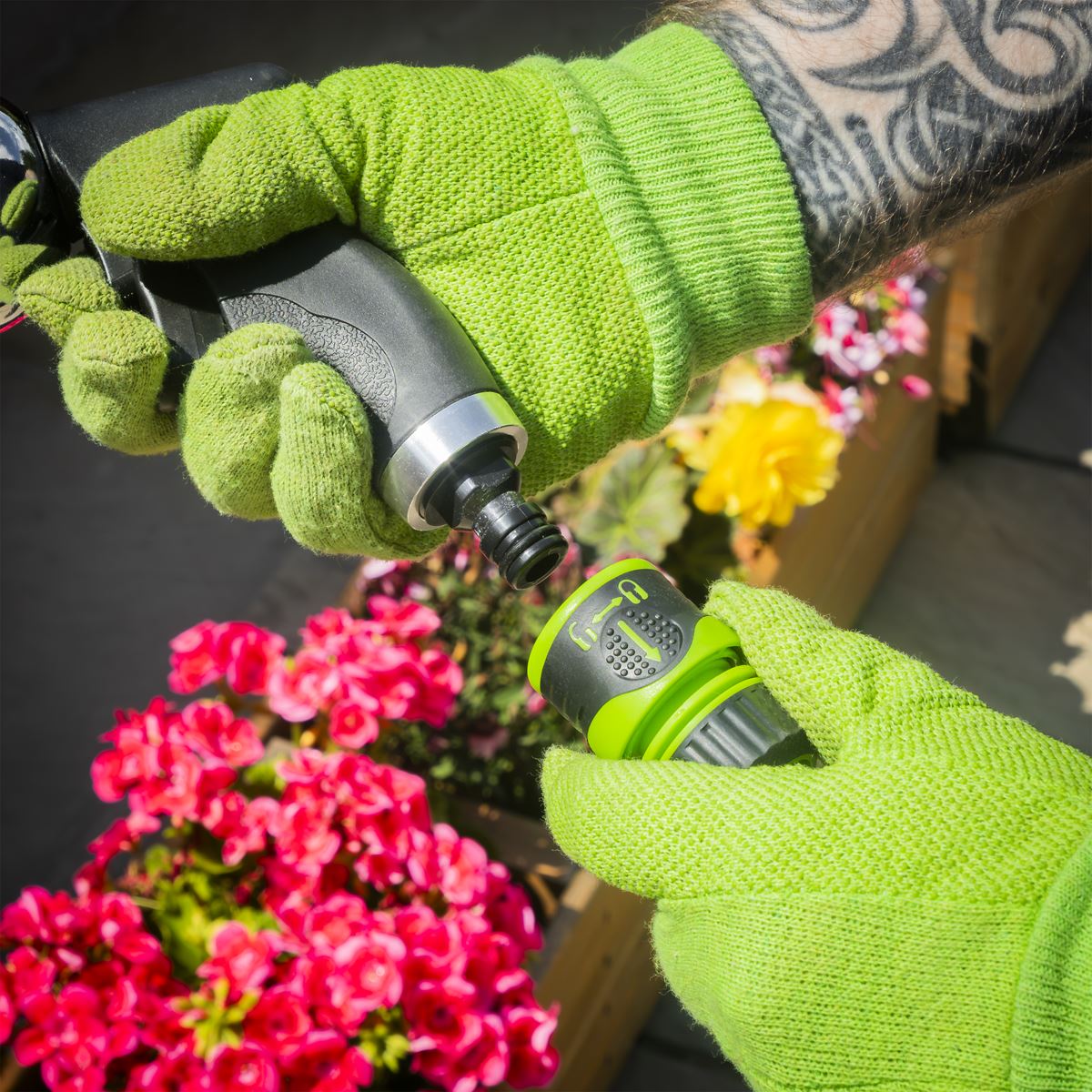 Sealey Spray Gun With Soft Grip Handle 10-Pattern JS9562