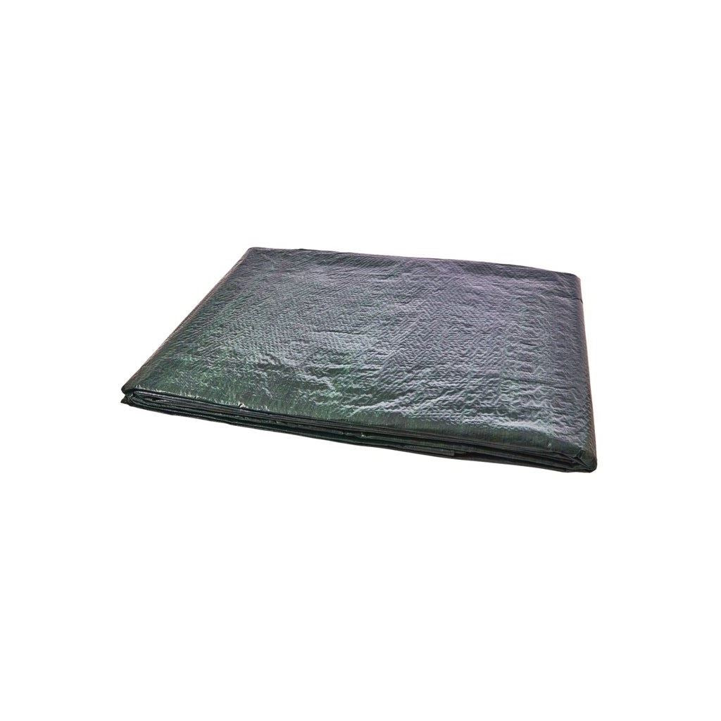 12' x 18' FT (3.65 x 5.5M) 120 Gsm UV Tarpaulin -Green (S4925) Tracked NONEU