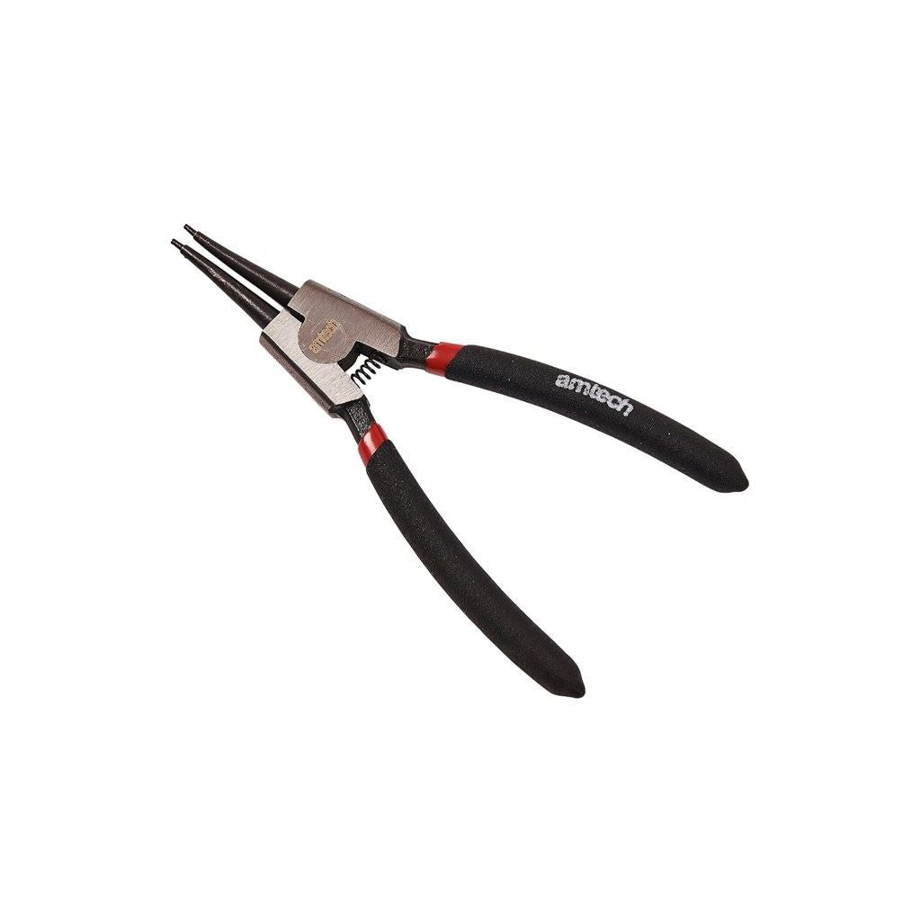 Amtech Circlip Pliers External Straight Drop Forged 6"/150mm Pliers - W6000