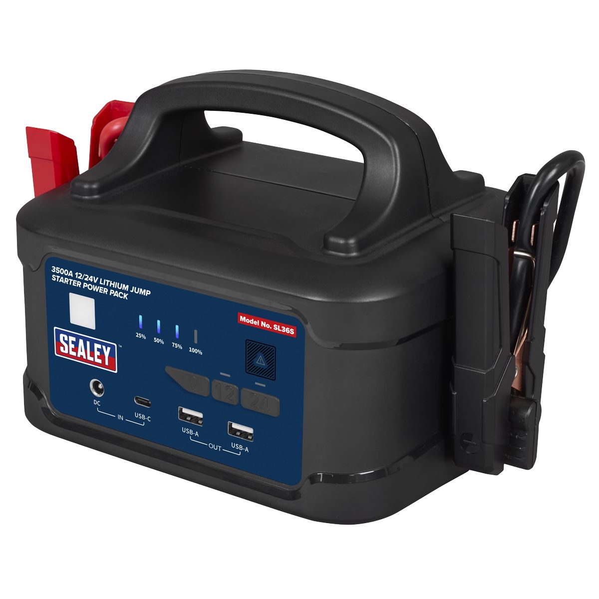 Sealey 3500A 12/24V Lithium Jump Starter Power Pack SL36S