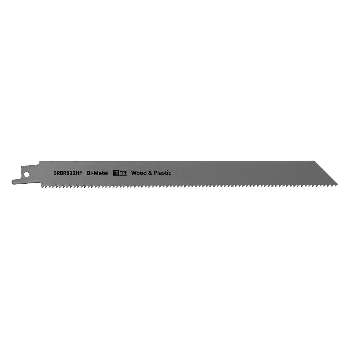 Sealey Reciprocating Saw Blade Wood&Plastics 230mm 10tpi -Pack of 5 SRBR922HF