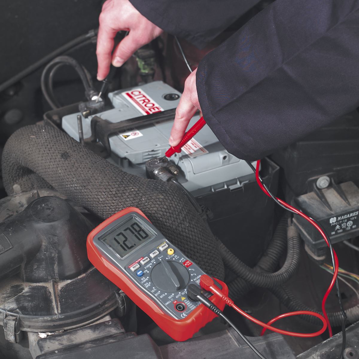 Sealey Digital Automotive Analyser 13-Function + Inductive Coupler TA201