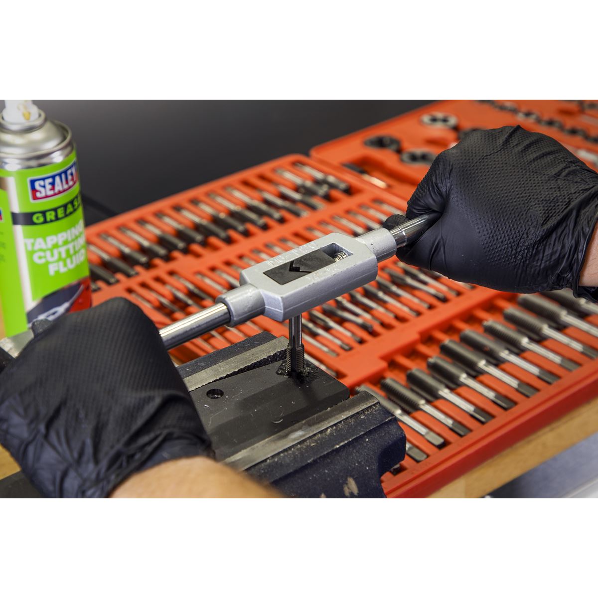 Sealey Tap & Die Set 110pc Metric AK30110