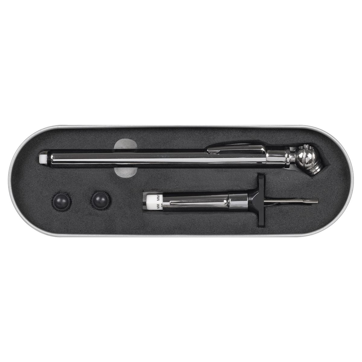 Sealey Tyre Pressure & Tread Depth Gauge Set 2pc TST/PGT