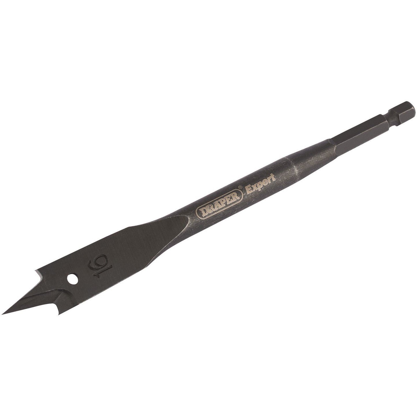 Draper Expert Quality Flat Wood Bit With Precision Ground Centre Point - 16mm - 17429
