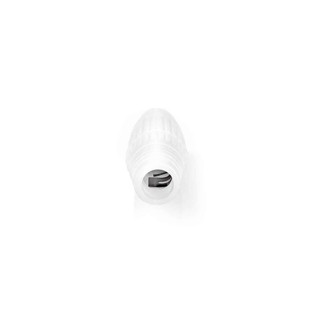 Nedis Cable Joiner for Coax Cables 10 Pieces White CSGP40980WT