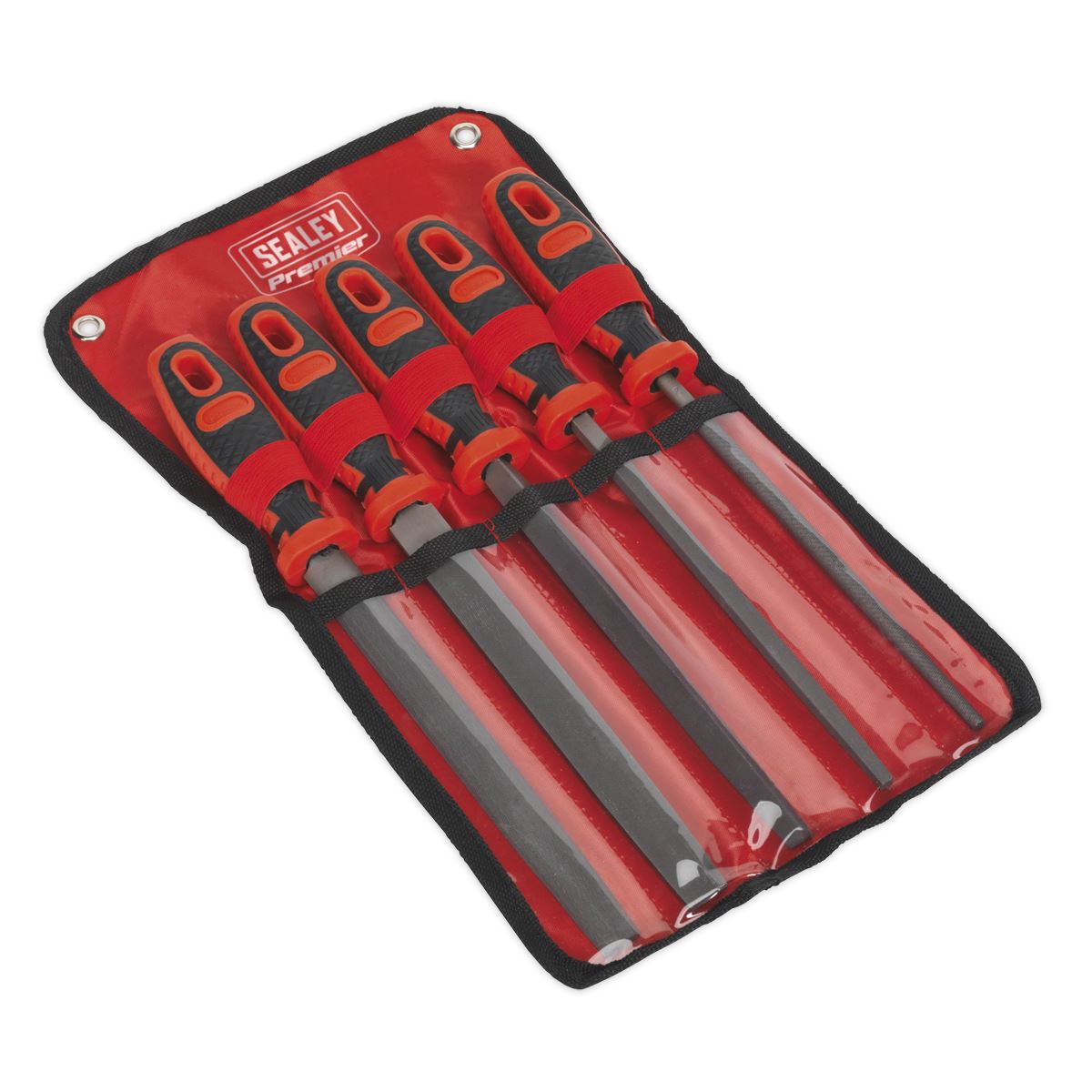 Sealey Engineers File Set 5pc 200mm AK573