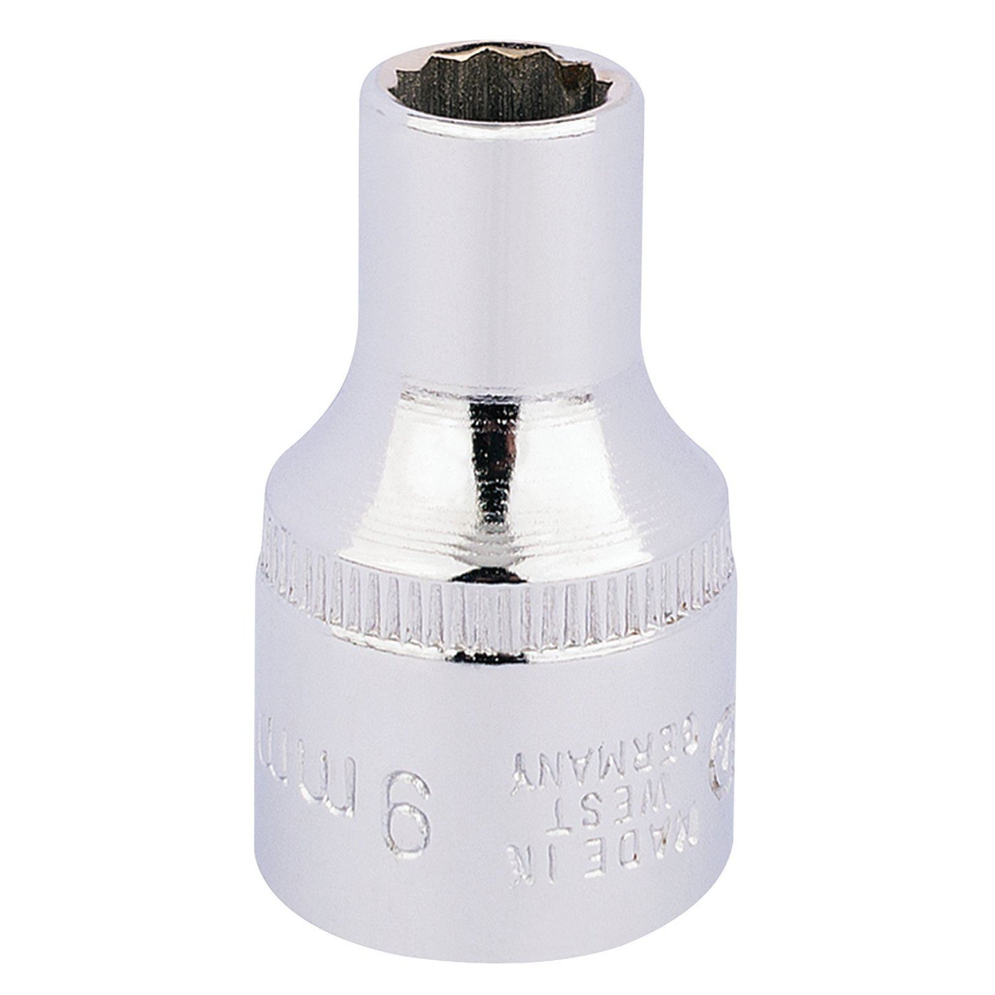 Draper 24541 9mm 1/2" Square Drive Elora Bi-Hexagon Socket