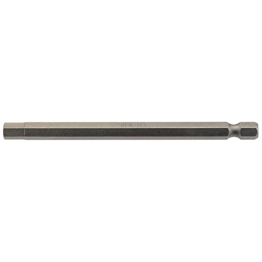 Draper 64375 6mm 1/4" Hex. Hexagonal Insert Bit 100mm Long x 1