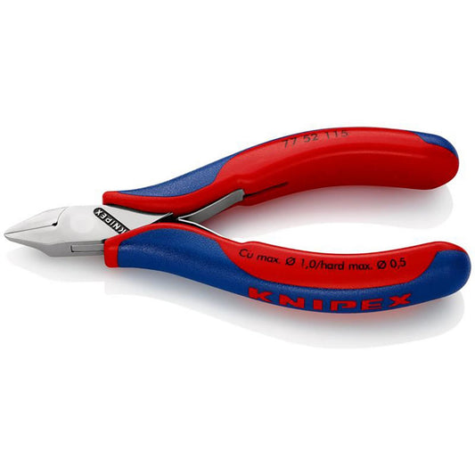 KNIPEX 77 52 115 Electronics Diagonal Cutter, 115mm