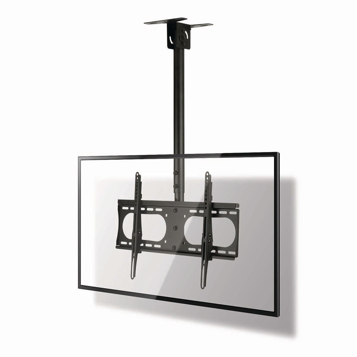 Nedis Full Motion TV Ceiling Mount 42-65" Max 45 kg Adjustable Height TVCM1350BK
