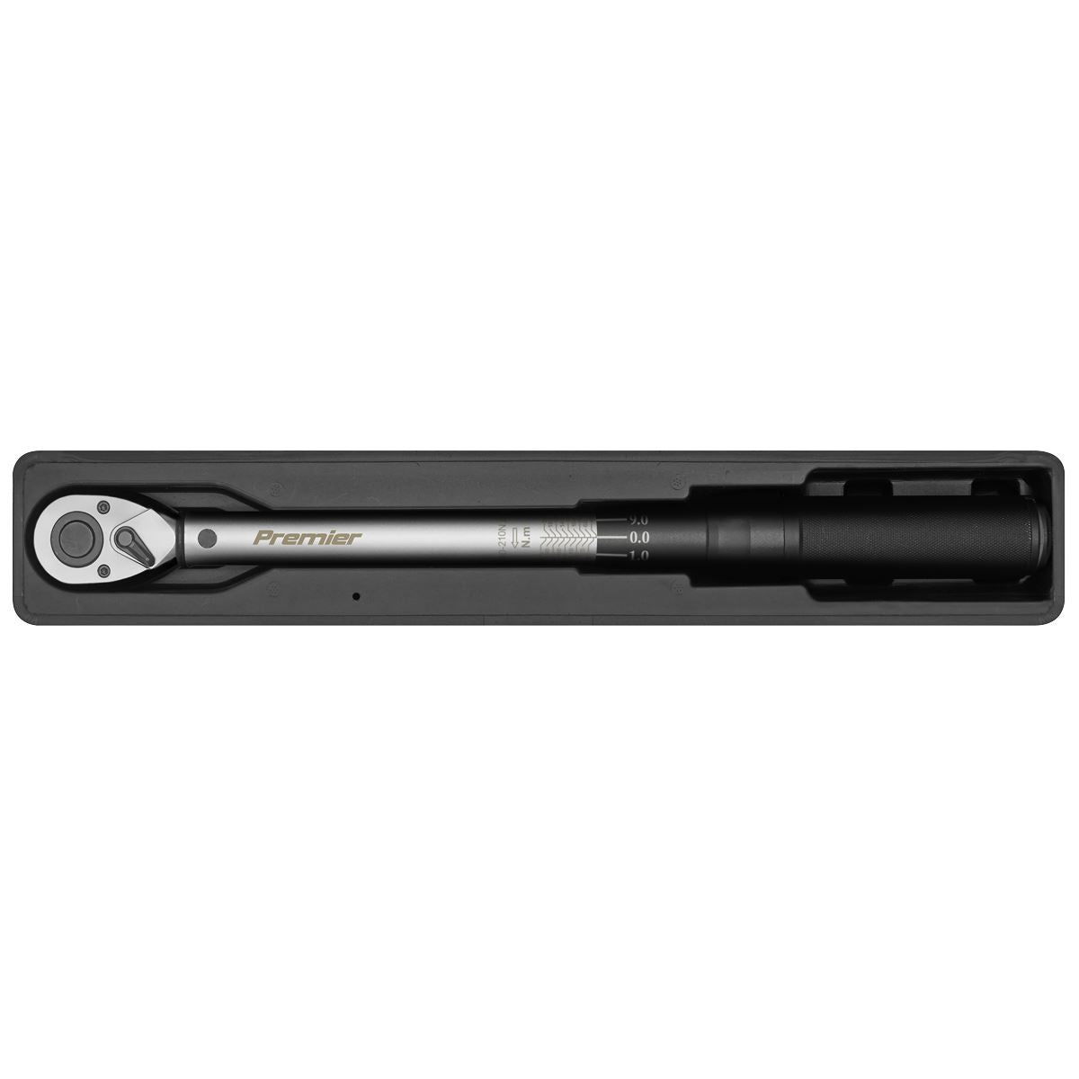 Sealey Torque Wrench Micrometer Style 40-210Nm 1/2"Sq Drive STW400