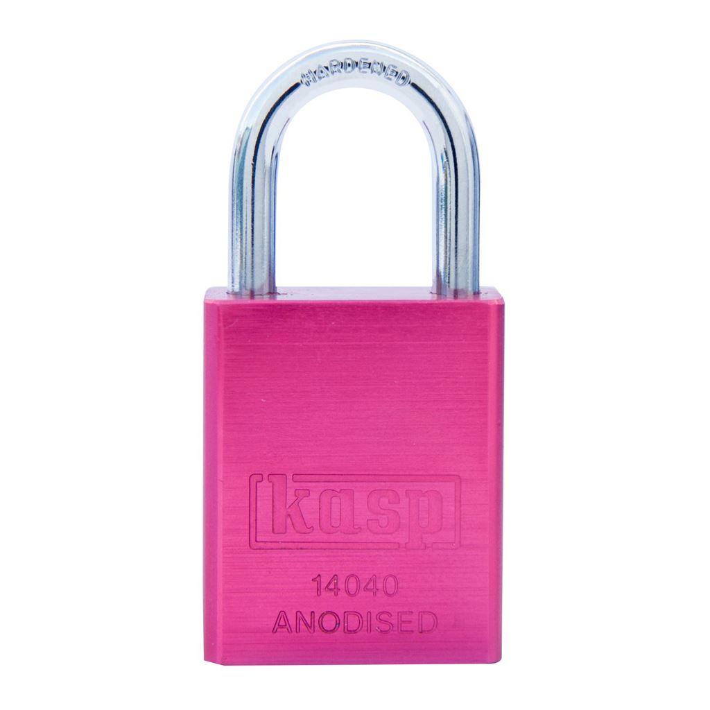 Kasp Aluminium Padlock 38mm Red K14040REDD